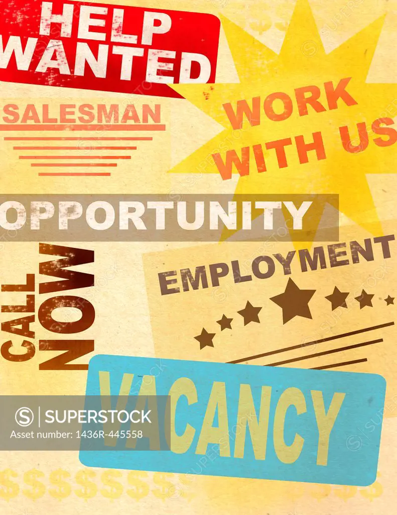 Posters of advertising Jobs