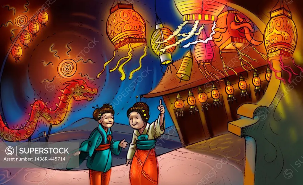 Chinese Lantern Festival celebration