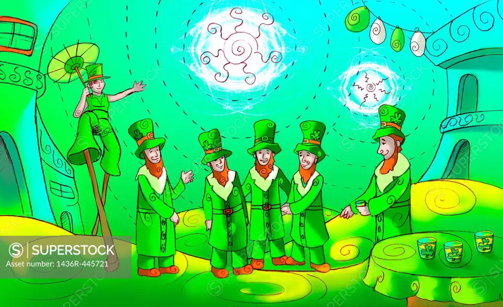 Saint Patrick´s Day celebration in Republic of Ireland