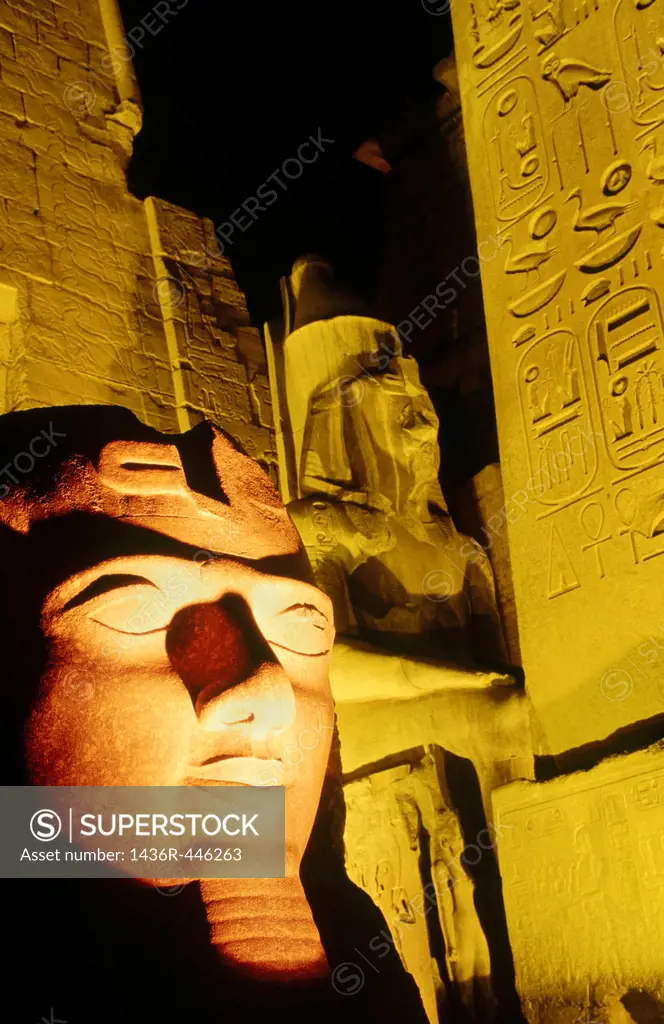 Luxor temple  Luxor  Egypt