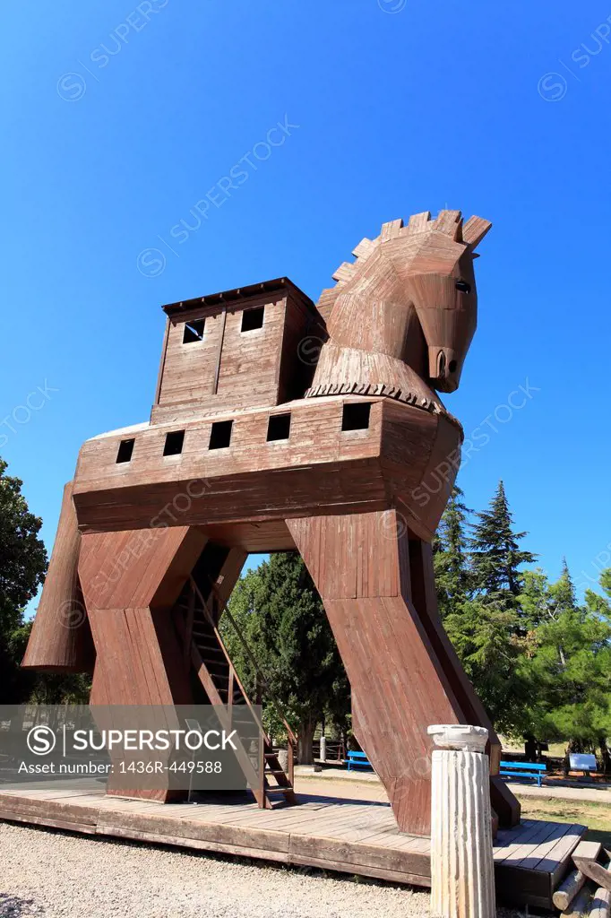 Wooden Trojan Horse, Canakkale, Turkey