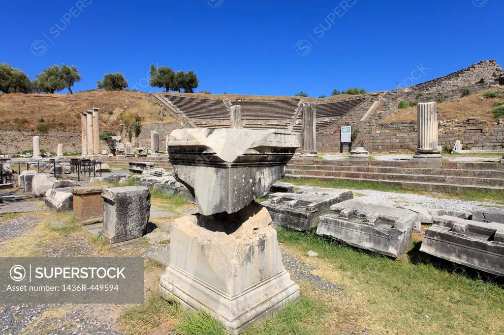 Asclepion of Pergamum, Bergama, Izmir, Turkey