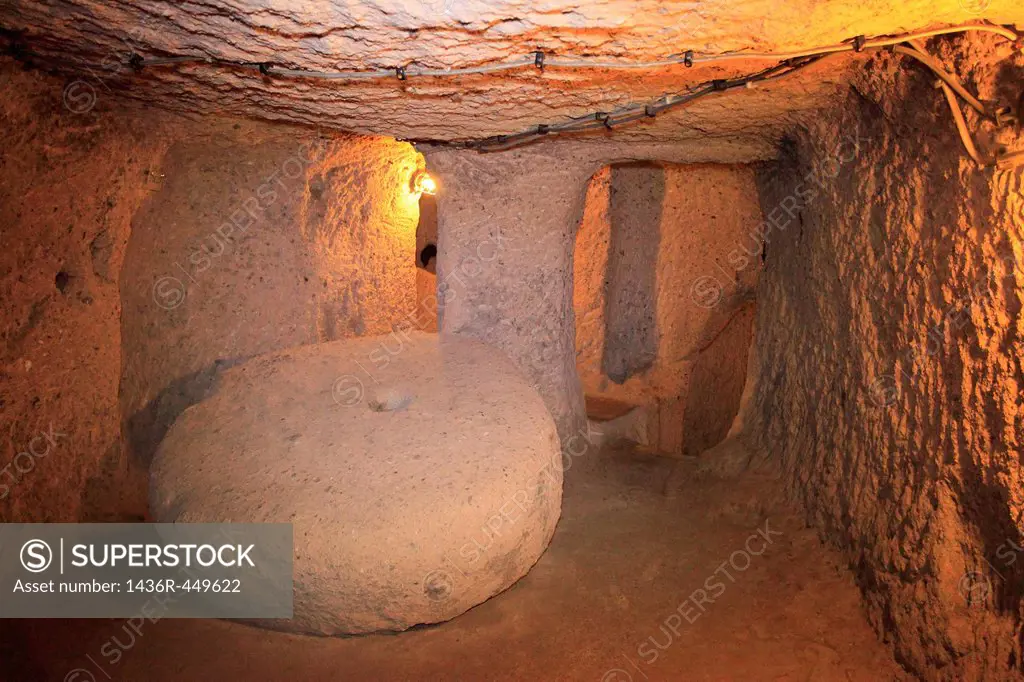 Kaymakli Underground City, Cappadocia, Anatolia, Turkey