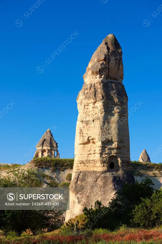 Fairy Chimneys near Göreme  Goreme  , Cappadocia Turkey.