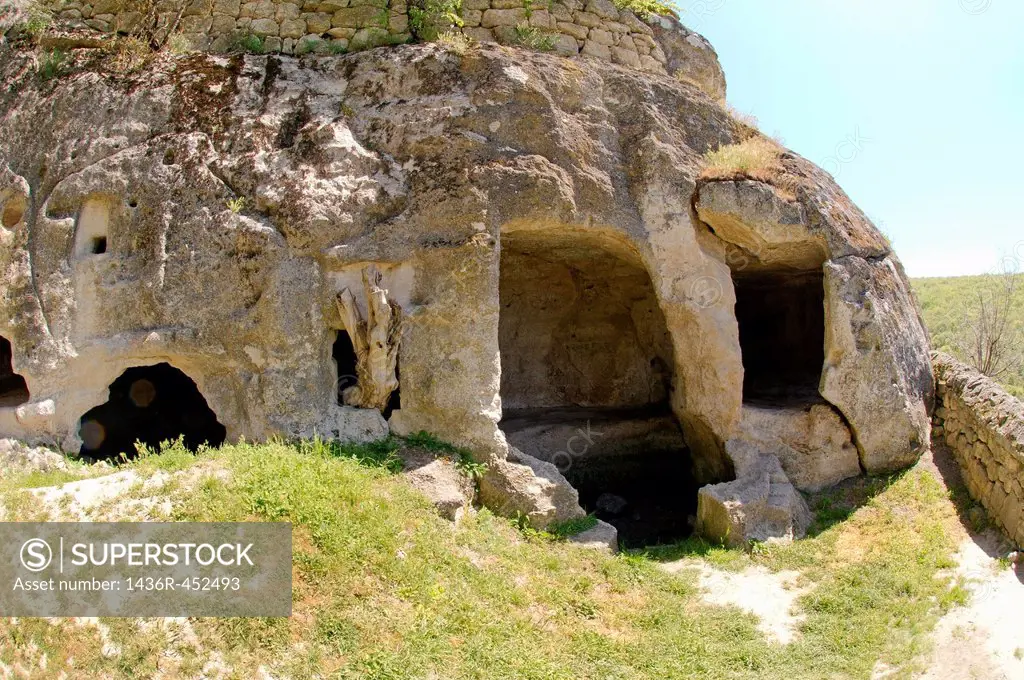 Cave City - Chufut-Kale, Bakhchysarai Raion, Crimea, Ukraine, Eastern Europe.