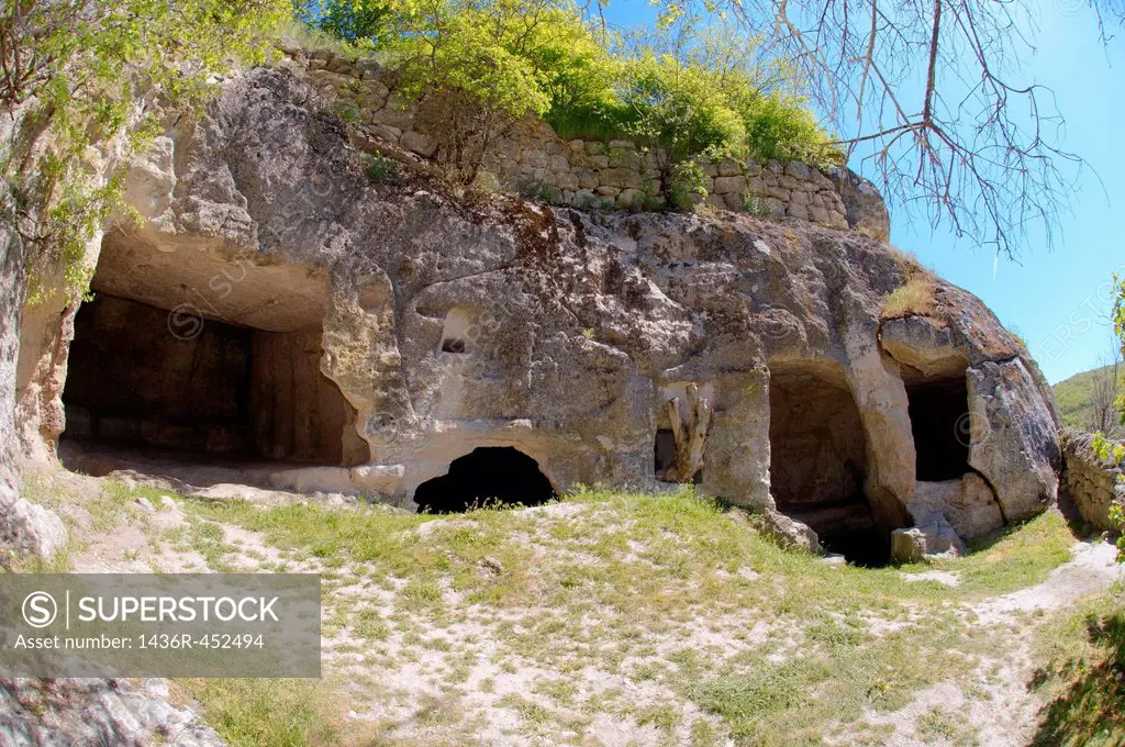 Cave City - Chufut-Kale, Bakhchysarai Raion, Crimea, Ukraine, Eastern Europe.