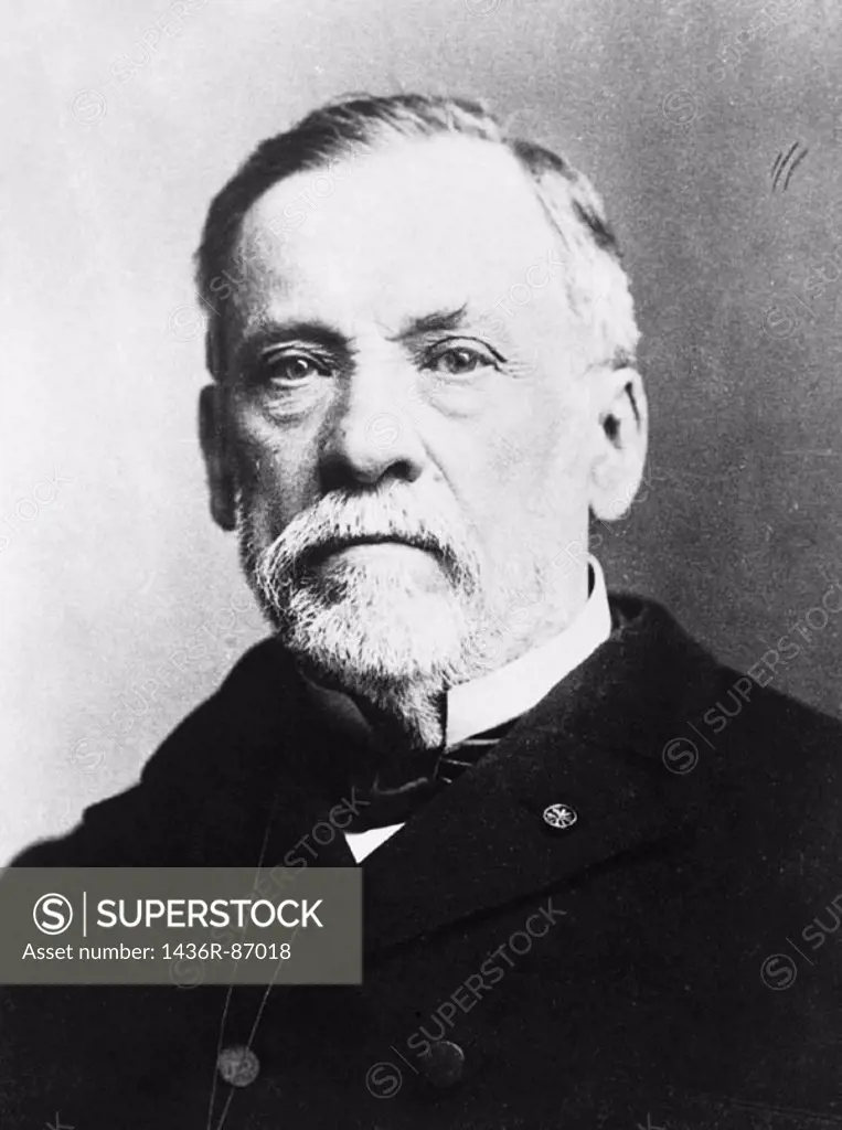 Louis Pasteur, french chemist and microbiologist (1822-1895)
