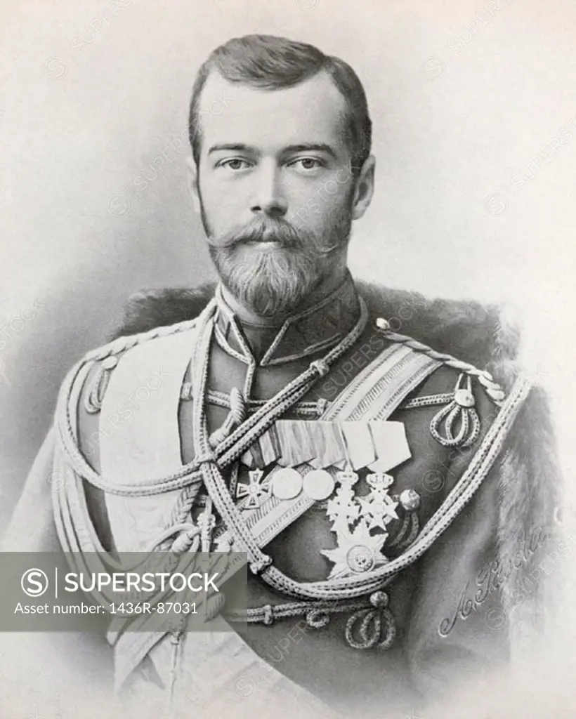 Nicholas II, tsar of Russia (1868-1917)