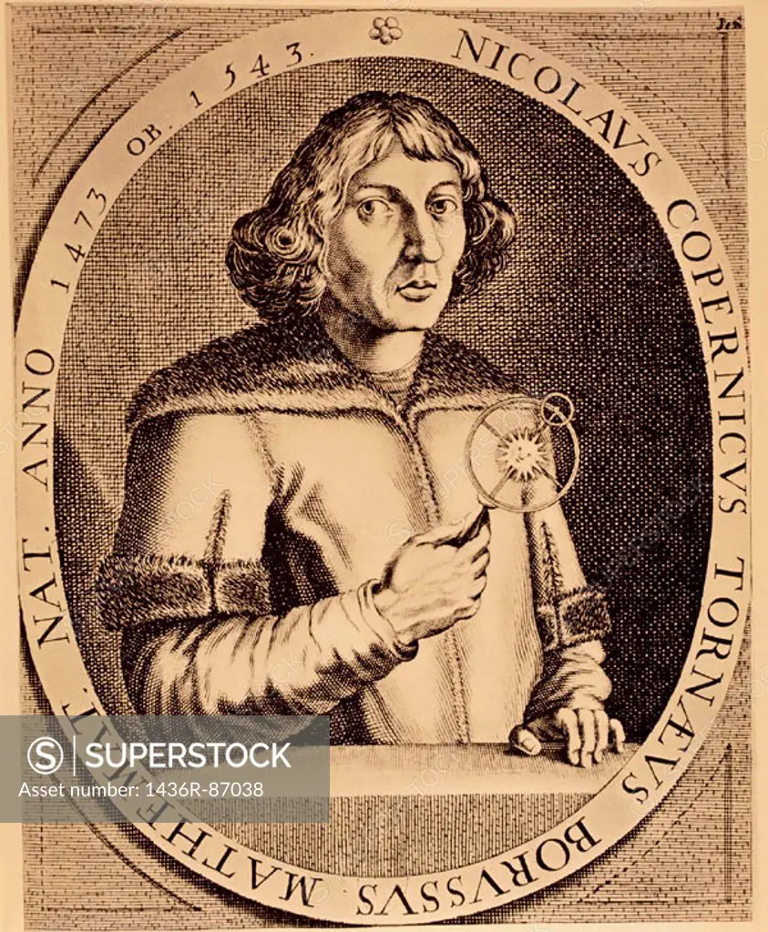 Nicolaus Copernicus, polish astronomer (1473-1543)
