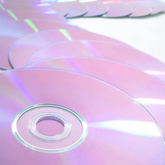 Array of CD's