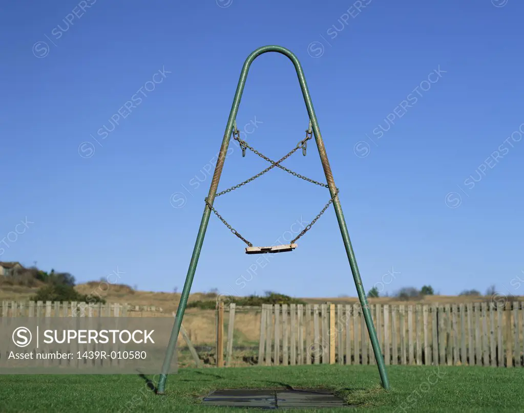 A broken swing