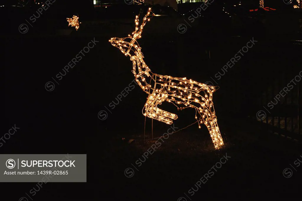 Illuminated reindeer