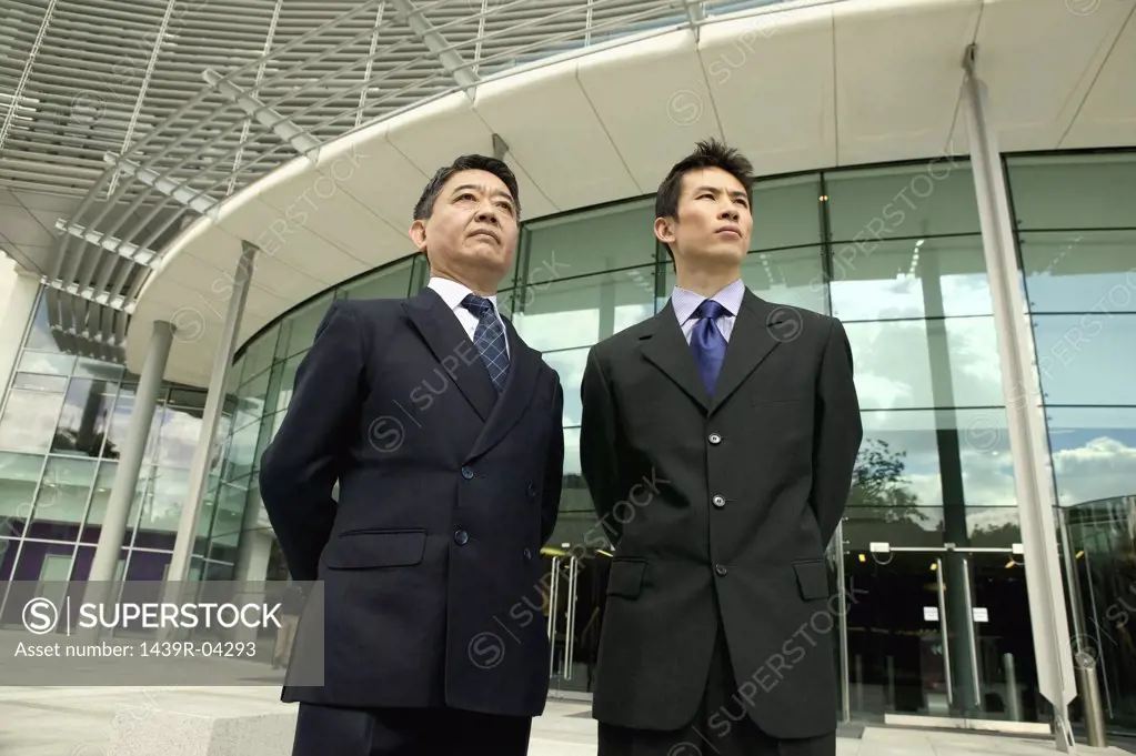 Two asian businessmen