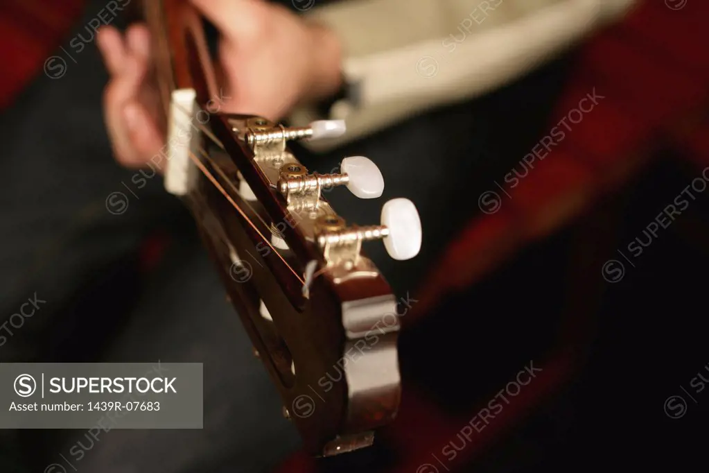 Man playing guitar