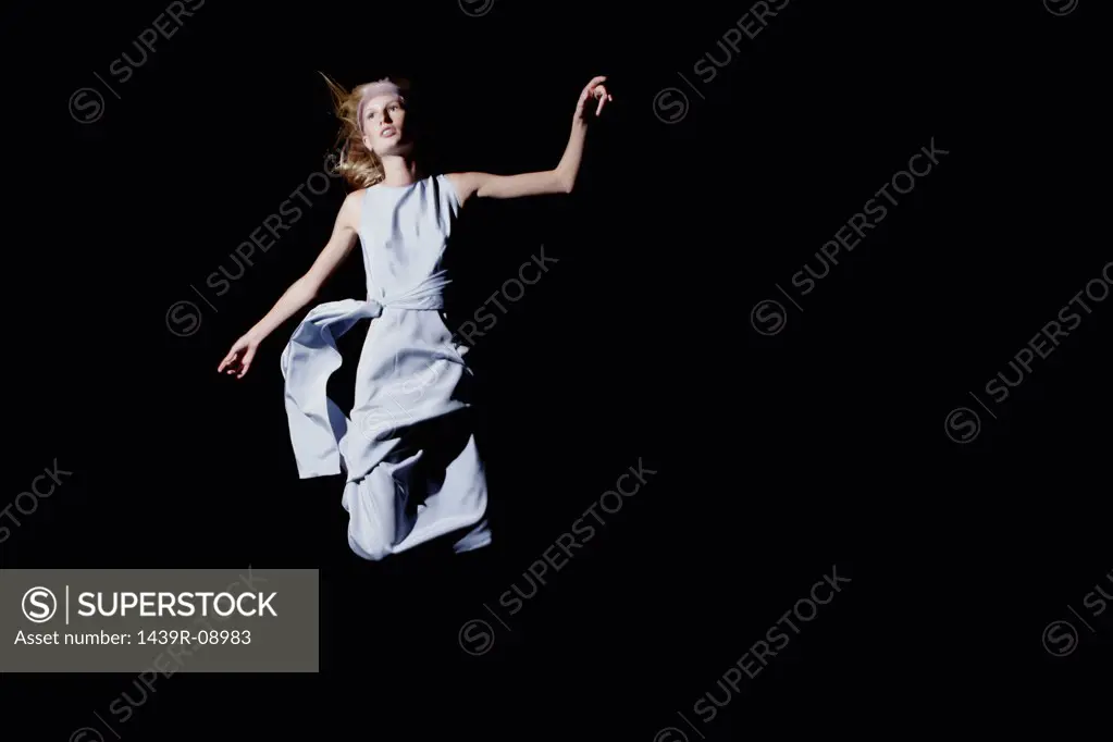 Woman falling