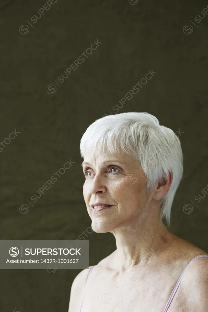 Portrait of mature woman