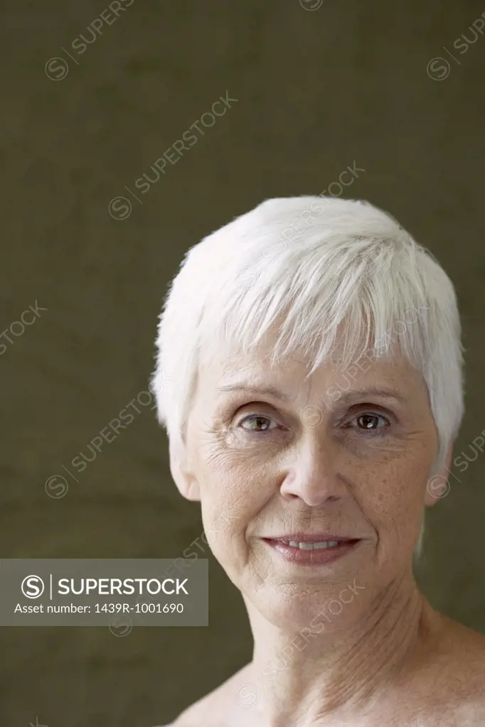 Portrait of mature woman