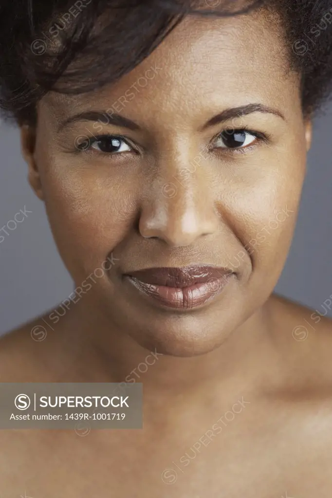 Portrait of mid adult woman