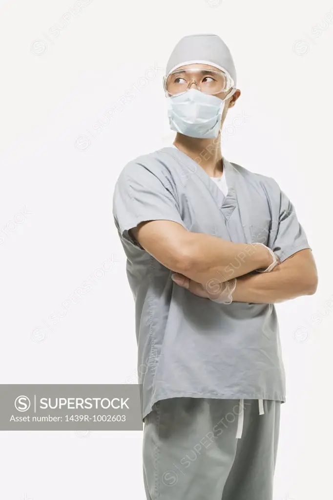 Portrait of a surgeon