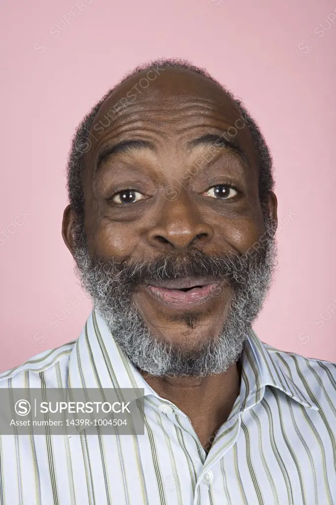 Portrait of a senior adult man