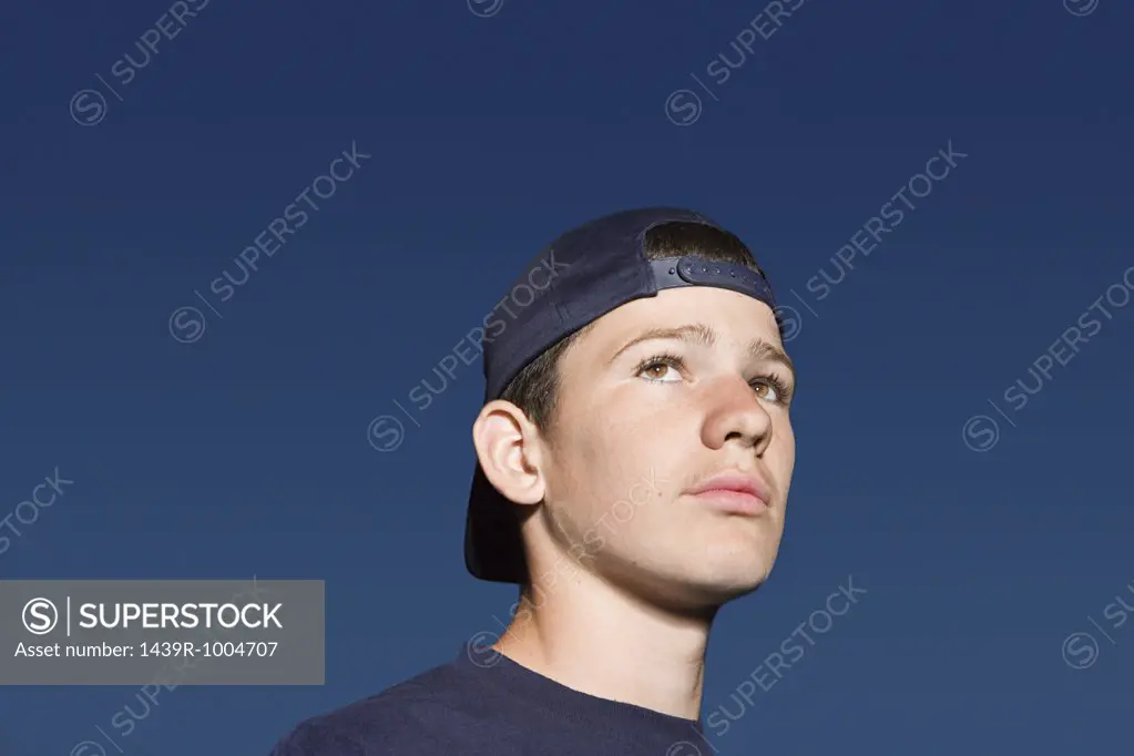 Portrait of a teenage boy