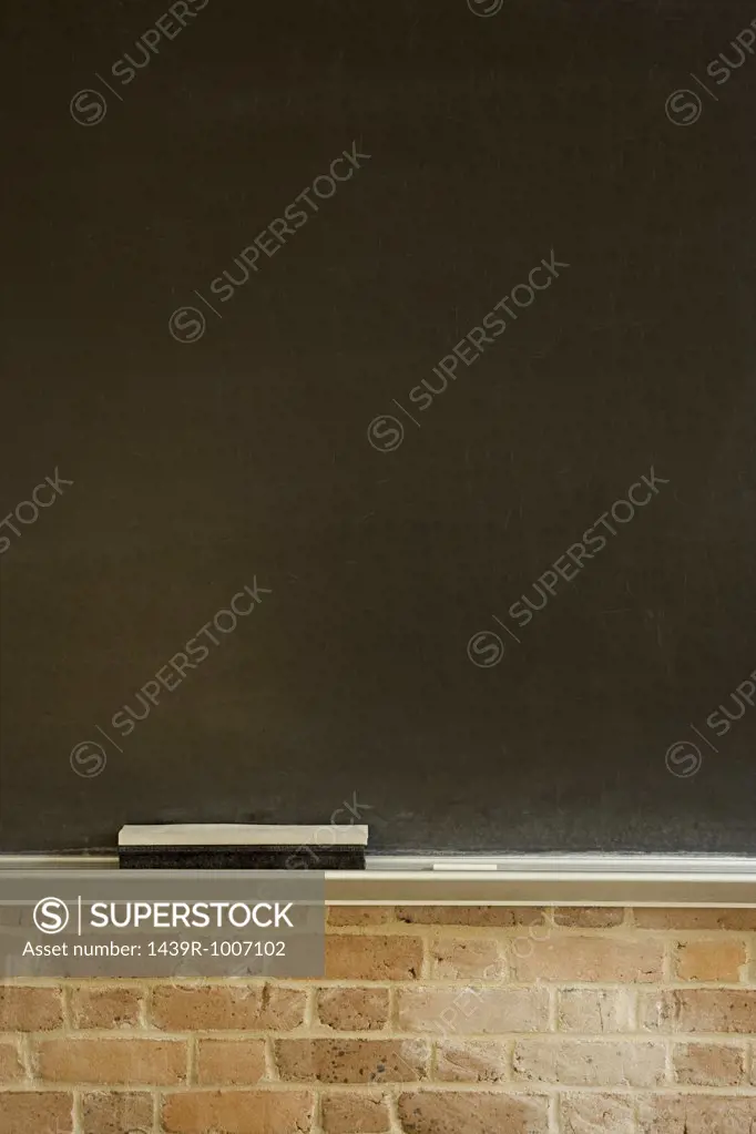 Blank blackboard
