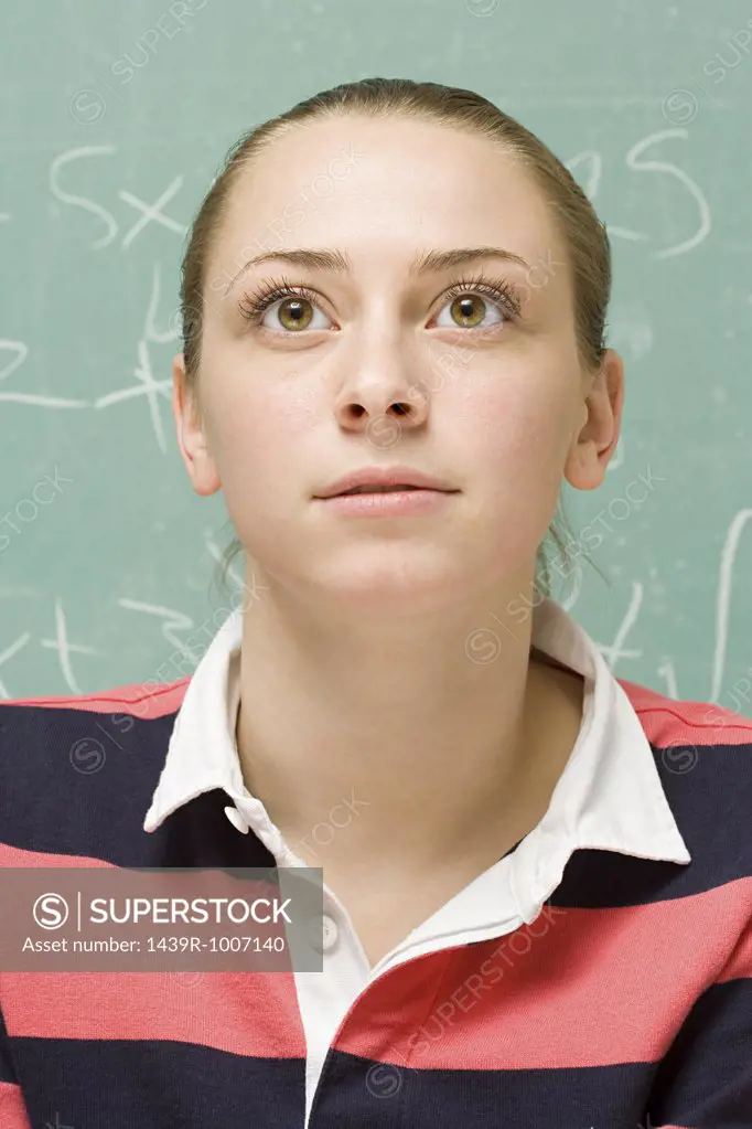 Portrait of a female student