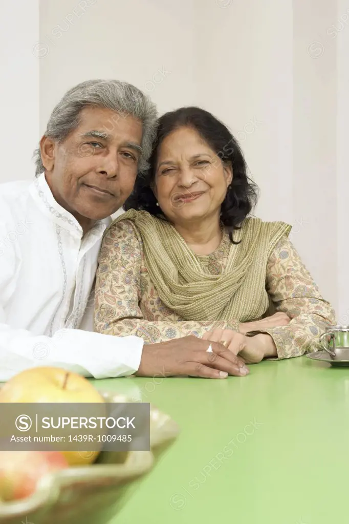 Portrait of a senior adult couple