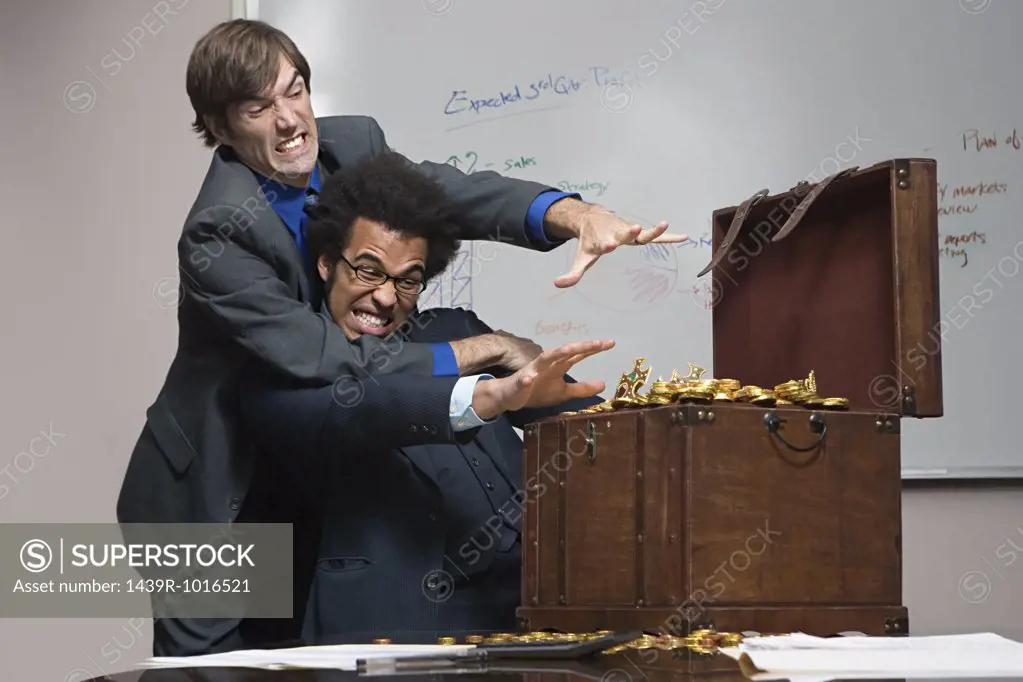 Colleagues fighting over money