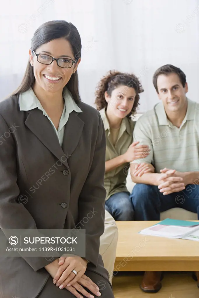 Financial advisor with a couple