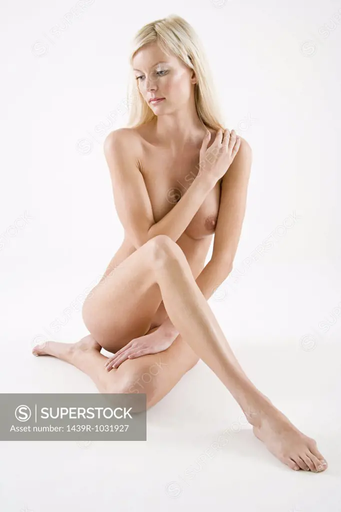 Nude young woman