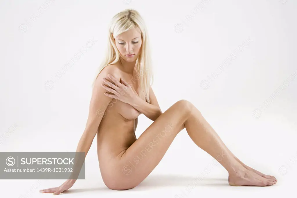 Naked young woman