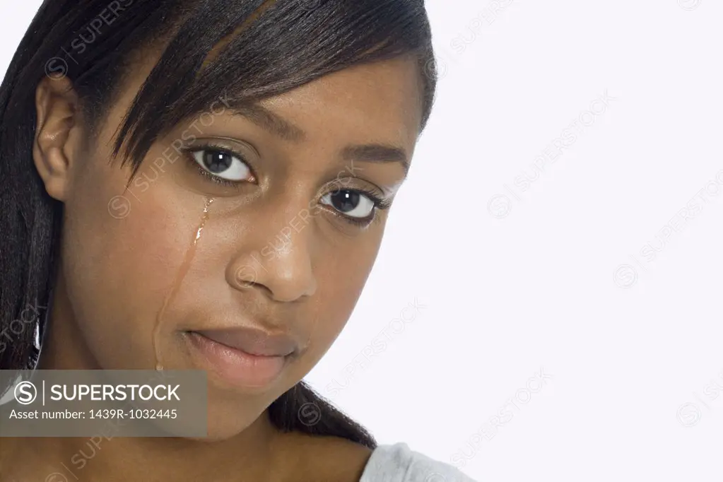 Woman crying