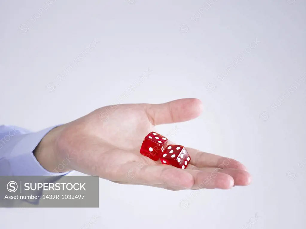 Man with dice