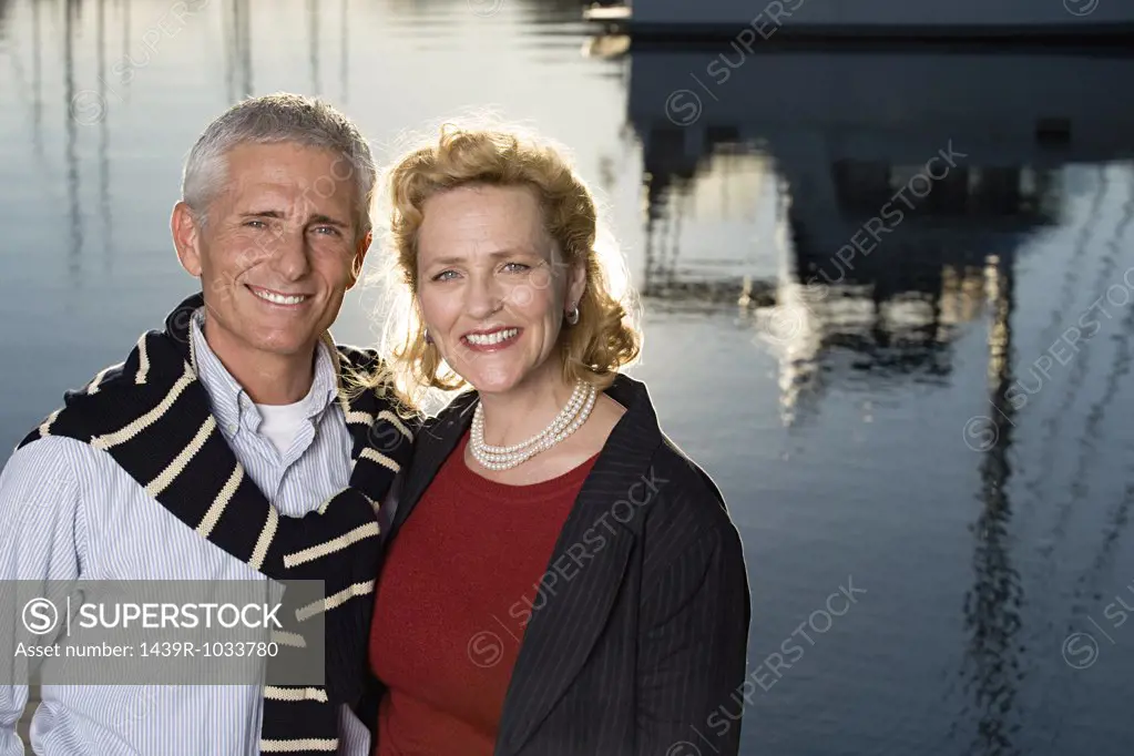 Couple at harbour