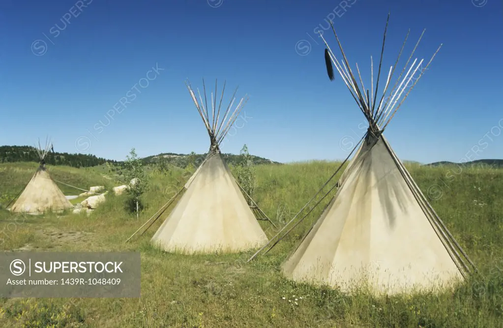 Tepees in wyoming