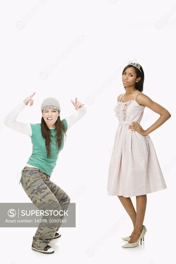Skater and prom queen