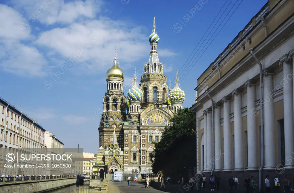 Church of the saviour on spilled blood st petersberg