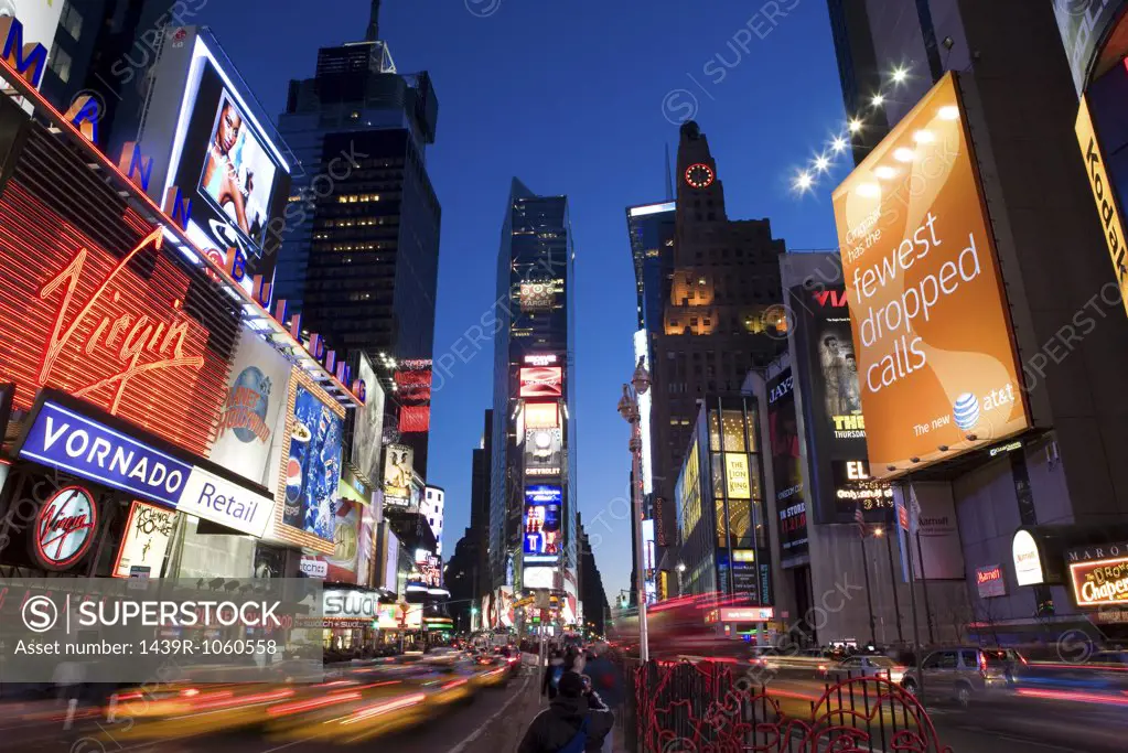 Broadway and times square new york