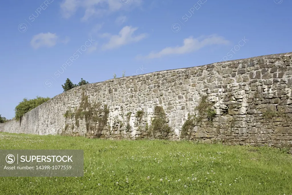 Large stone wall