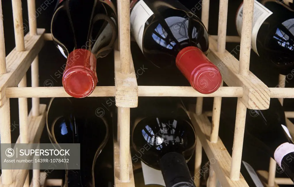 A wine rack
