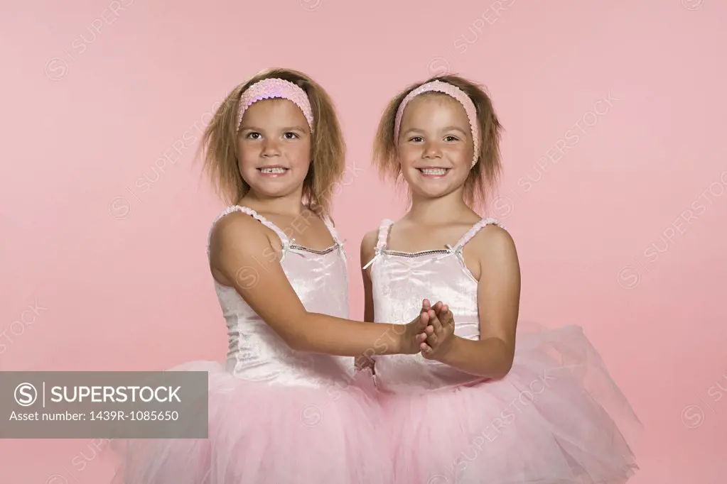 Twin ballerina sisters