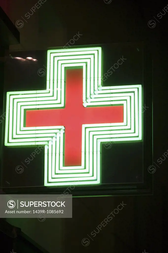 Neon sign for a chemist