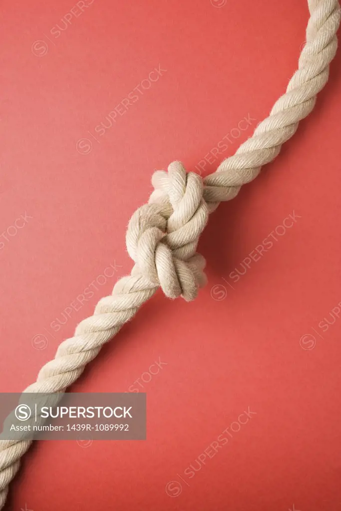 A knotted rope
