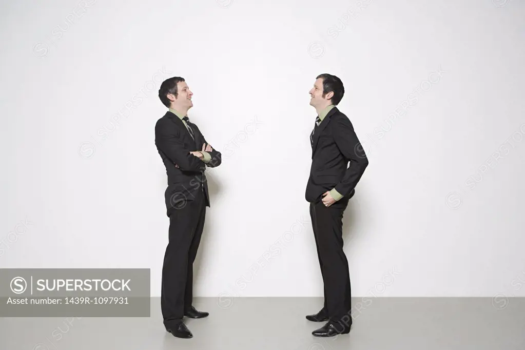 Men having conversation