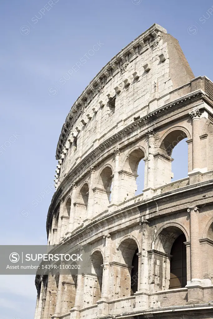 The colosseum in rome