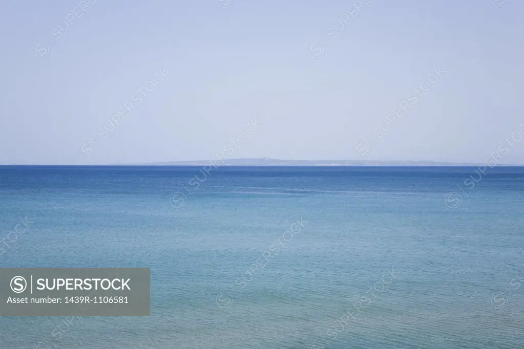 The sea at zante