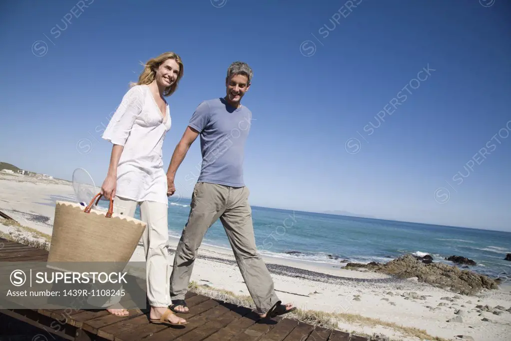 Couple at the coast