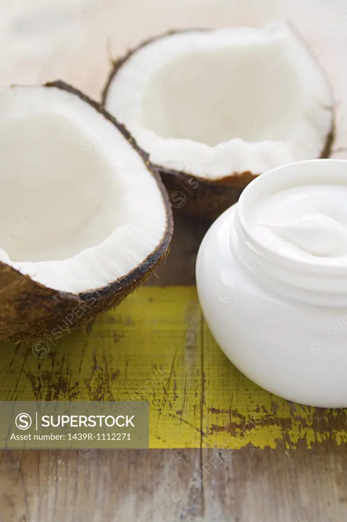 Coconut and cream