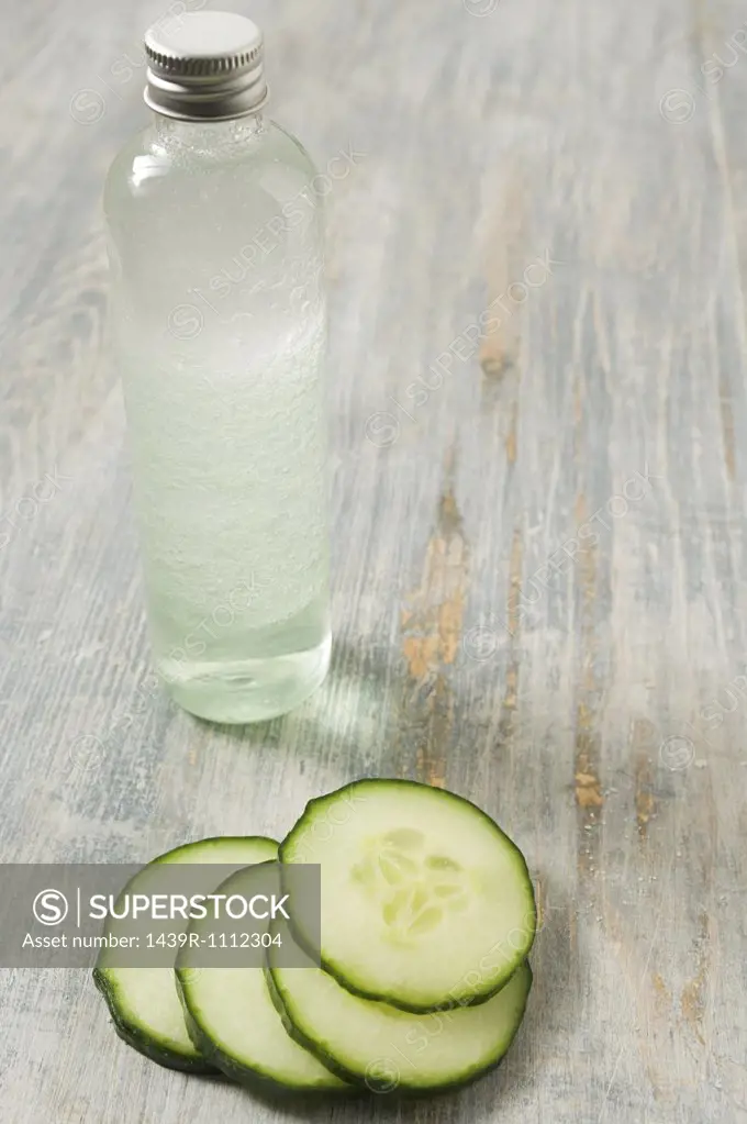 Cucumber and cleanser